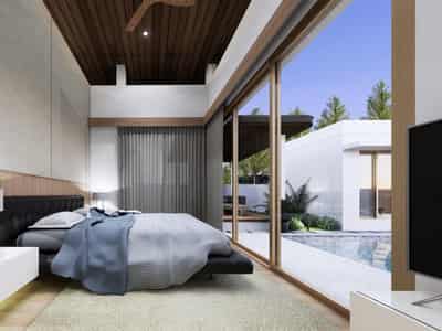 Complex of villas with swimming pools, 5 minutes from an international school and 10 minutes from the beach, Phuket, Thailand