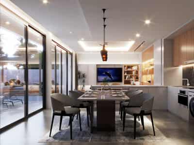 New boutique complex of high-quality villas with swimming pools, 5 minutes from Choeng Mon Beach, Samui, Thailand