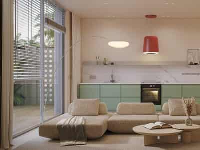 New complex of furnished villas with swimming pools, 5 minutes from Maenam Beach, Samui, Thailand