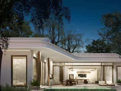 Новый комплекс вилл Manor Villas с бассейнами и садами в 15 минутах от пляжа Банг Тао, Пхукет, Таиланд