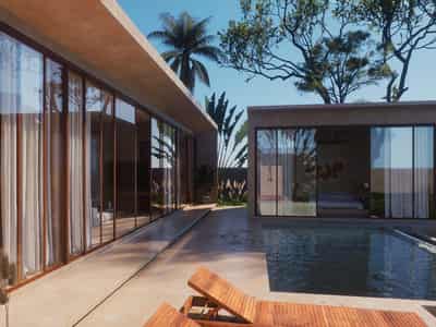New complex of villas with swimming pools, 5 minutes from Maenam Beach, Samui, Thailand