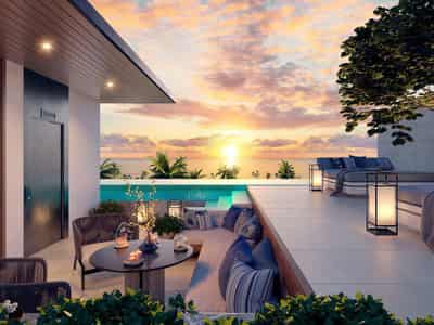 Luxury beachfront townhouses in an exclusive development near Bang Tao Beach, Phuket, Thailand