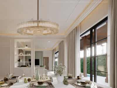 Prestigious complex of modern villas near an international school in Koh Kaew, Phuket, Thailand