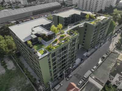 Modern complex near the metro station with flexible payment options for living and investment, Bangkok, Thailand