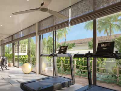 Luxury villas with pools, gyms and sea views in Bophut, Koh Samui, Thailand