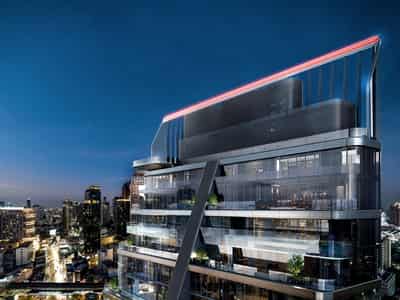 Exclusive apartments in Porsche Design Tower, Thonglor, Bangkok, Thailand