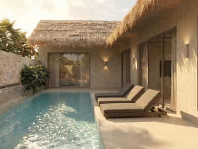 New complex of villas with pools right on Chaweng Lake, Koh Samui, Thailand