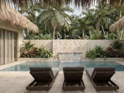 New complex of villas with pools right on Chaweng Lake, Koh Samui, Thailand