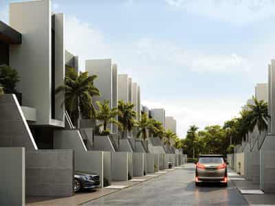 Modern villas and townhouses in Lagoon area, Phuket, Thailand