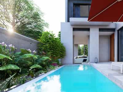 Stylish two-level villas with pools in Bang Sare Pattaya, Thailand