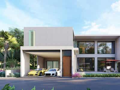Stylish two-level villas with pools in Bang Sare Pattaya, Thailand