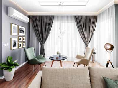 Modern residential complex with swimming pools and sports grounds, near the beach and the Bosphorus, Istanbul, Turkey