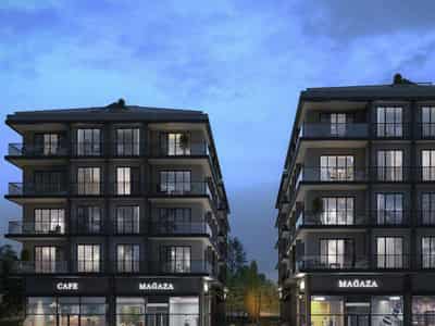 New residence with a fitness center in the downtown of Istanbul, Turkey