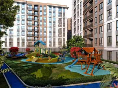 New residence with swimming pools and green areas in a prestigious area, Istanbul, Turkey