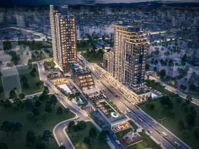 New residence with swimming pools and panoramic views close to the coast, Istanbul, Turkey