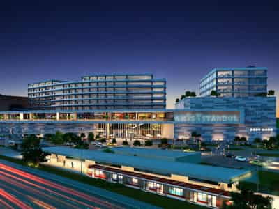 Apartments with picturesque views in a residence with restaurants and a cinema, in the heart of Istanbul, Turkey