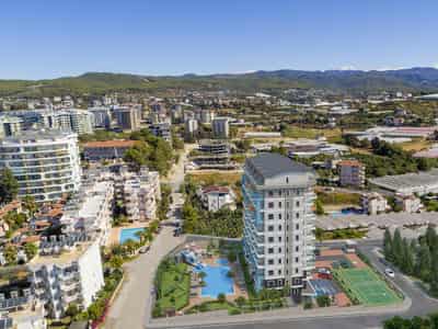 Luxury residence with swimming pools and a spa area at 800 meters from the sea, Avsallar, Turkey