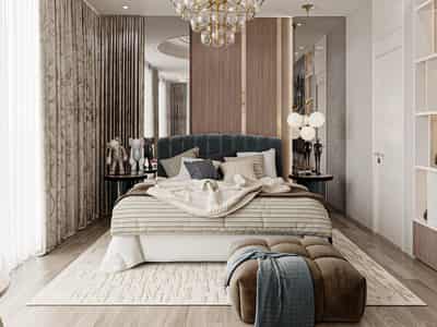 New complex of villas with swimming pools and terraces, Alanya, Turkey