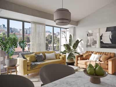 Residential complex in the historic part of the city, near the cultural and art centers, Beyoglu, Istanbul, Turkey