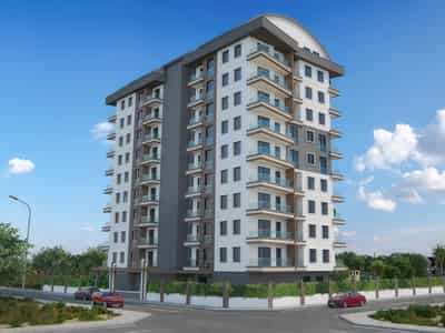 Residential complex with swimming pool, gym and barbecue area, 300 meters to the sea, Mahmutlar, Turkey