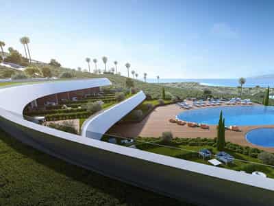 Modern residence with a view of the sea, swimming pools and a spa center, Izmir, Turkey