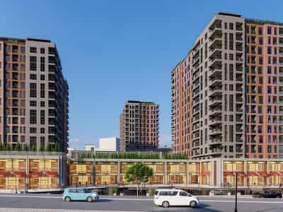 Luxury residence with swimming pools and a spa center, Bahçelievler district, Istanbul, Turkey