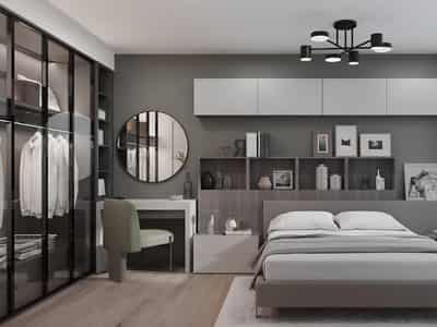 Modern residence with swimming pools and gardens near a metro station, Maltepe, Istanbul, Turkey
