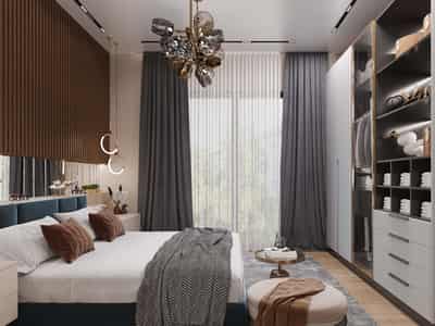 New residence with a swimming pool and kids' playground in the center of Istanbul, Turkey