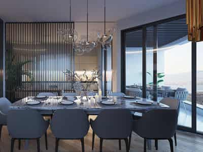 New residence with swimming pools, a conference room and around-the-clock security, Izmir, Turkey