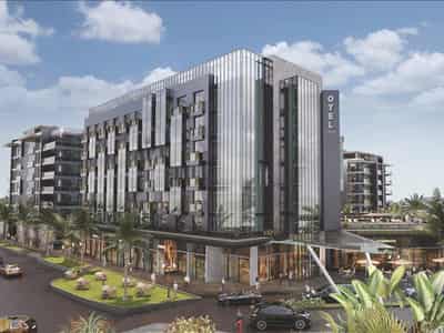 New residence with swimming pools, a hotel and a shopping mall, Istanbul, Turkey
