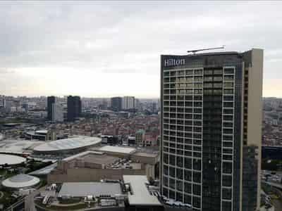 Residence with a hotel, a swimming pool and a spa near a highway and a metro station, Istanbul, Turkey