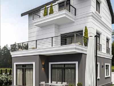 New villa with a garden and a swimming pool close to the beach and the golf course, Kadriye, Turkey
