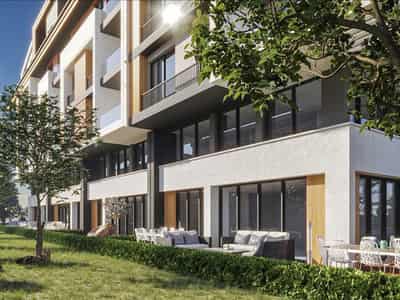 New residence with a swimming pool and a fitness room, Antalya, Turkey