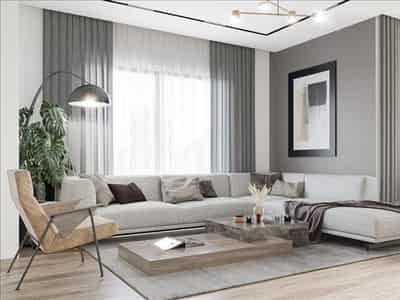 New residence with a swimming pool and a fitness room, Antalya, Turkey