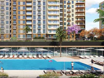 New large residence with swimming pools and green areas close to the center of Antalya, Turkey