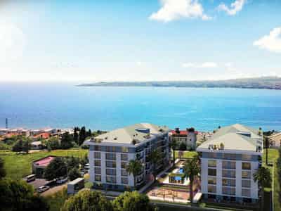 Apartments with sea views in the tranquil Büyükçekmece district, Istanbul, Turkey