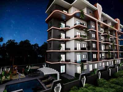 New residence with swimming pools and a garden at 500 meters from the beach, Gazipasa, Turkey