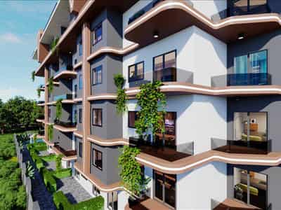 New residence with swimming pools and a garden at 500 meters from the beach, Gazipasa, Turkey