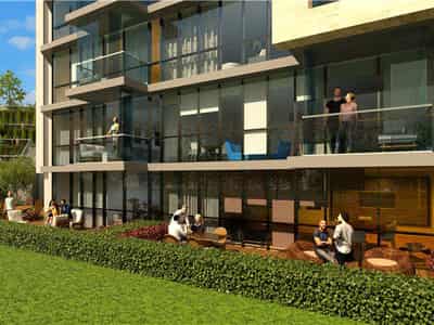 Modern residence with a swimming pool and restaurants, Istanbul, Turkey