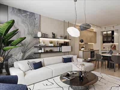 New residence with a swimming pool and a green area close to a metro station, Istanbul, Turkey