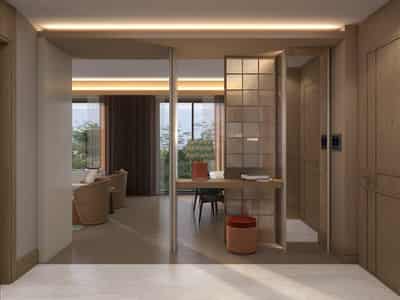 New residence with a swimming pool and a green area close to a metro station, Istanbul, Turkey