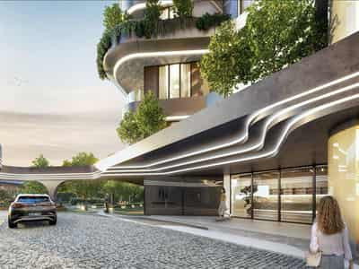 New comfortable residence with a swimming pool and a spa center in the center of Istanbul, Turkey