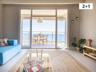 Residence with swimming pools, an aquapark and a spa center at 80 meters from the sea, Mersin, Turkey