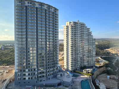 Residence with swimming pools, an aquapark and a mini golf course at 80 meters from the sea, Mersin, Turkey