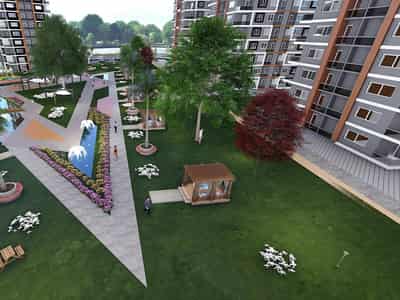 Ready-for-rent residential complex with sports grounds, Tarsus, Mersin, Turkey