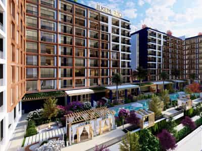 Studios and one bedroom flats in a new complex with great infrastructure, 600 metres to the sea, Erdemli, Mersin, Turkey