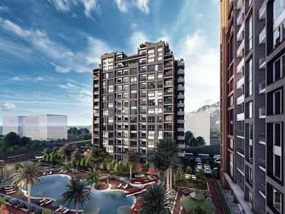 Residential complex with swimming pool, 350 metres to the sea, Mezitli, Mersin, Turkey