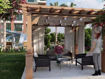 Residential complex with swimming pool and water park, 300 metres to the sea, Mersin, Turkey