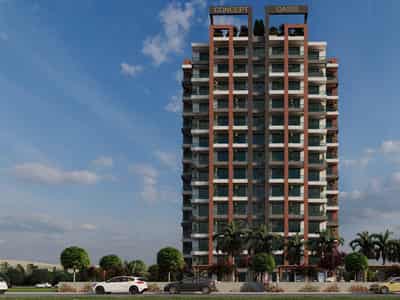 Residential complex with swimming pool and water park, 300 metres to the sea, Mersin, Turkey