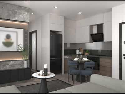 Two bedroom apartments in complex with swimming pool and children's playground, 450 metres to the sea, Mersin, Turkey